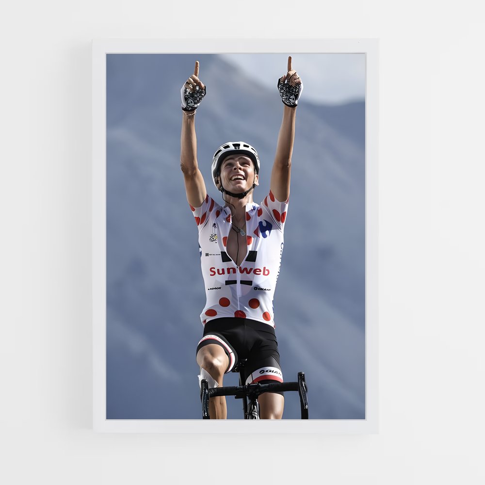 Poster L'Ascension de Warren – affiche Cyclisme (vue 3)